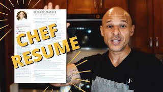 Resume Tips From a Professional Chef Advice for THE BEST resume in the kitchen [upl. by Allehcim]