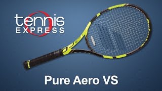 Babolat Pure Aero VS Tennis Racquet Review  Tennis Express [upl. by Frulla]