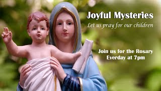 Rosary  Joyful Mysteries  Prayer  Mother Mary 07 October 2024 [upl. by Cantone]