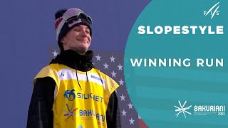 Marcus Kleveland NOR  Gold  Mens Slopestyle  Bakuriani 2023 [upl. by Gherlein]