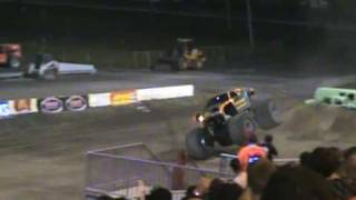 Monster jam Syracuse Maximum Destruction Freestyle 2008 [upl. by Saticilef]