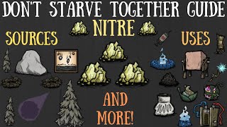 Dont Starve Together Guide Nitre  Sources Uses amp More [upl. by Etnohc]