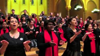 quotWairua Tapuquot  Boston City Singers And New Zealand Youth Choir Sing  Boston HD  Dec 2 2013 [upl. by Hairaza]