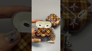 Fancy AirPods 4 Case with Keychain Artistic Design Unboxing shorts airpods4 usa [upl. by Kciredes119]