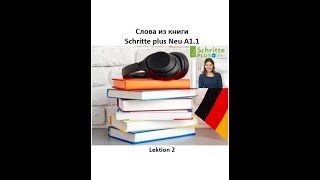 Слова из книги Schritte plus Neu A11 Lektion 2  Словарный запас [upl. by Hoye204]