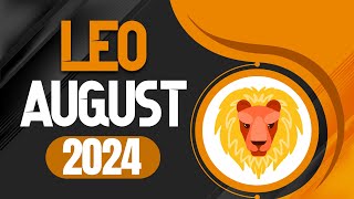 Leo August 2024 Horoscope  Monthly Horoscope [upl. by Norved]