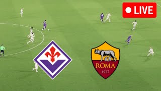 🔴In Diretta  Fiorentina vs Roma  Serie A 2425  Partita in diretta oggi [upl. by Eilliw]