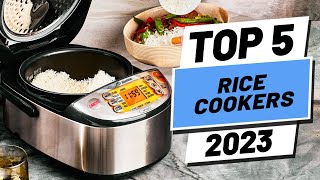 Top 5 BEST Rice Cookers of 2023 [upl. by Zerk68]