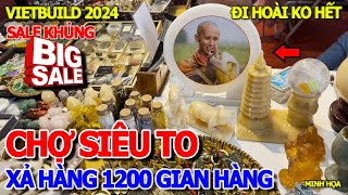 XẢ HÀNG  GIẢM GIÁ CỰC KHỦNG SHOPPING CUỐI NĂM SẮP TẾT  HỘI CHỢ 1200 GIAN HÀNG VIETBUILD 2024 [upl. by Ferrigno]