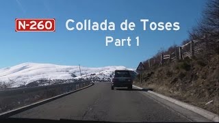 E N260 Collada de Toses Ripoll  Puigcerdà Part 1 [upl. by Neille]