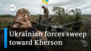 Ukraine recaptures more territory in the south and northeast  Ukraine latest [upl. by Olvan329]