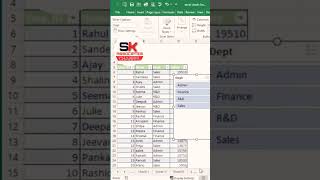 How to use slicer in Excel Advance Level trick excelformulas vlookup [upl. by Art]