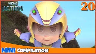 Vir The Robot Boy  Mini series  Compilation  20  3D cartoon for kids  WowKidz Action [upl. by Jer142]