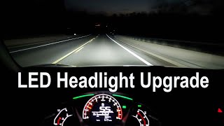 20162021 Honda Civic 10th gen LED headlight Upgrade [upl. by Asseniv182]