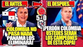 PRENSA PANAMEÑA MENOSPRECIABA A COLOMBIA PERO SALIERON GOLEADOS 50 ¡COLOMBIA NOS HUMILLA [upl. by Ward]