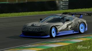 Gran Turismo 7  Time Trial  Interlagos  Aston Martin Vulcan 16  Gold [upl. by Rutherfurd]