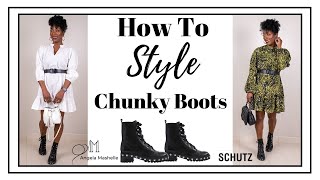 How to Style Combat Boots  Women Over 40  Fashion 2021 [upl. by Ayr]