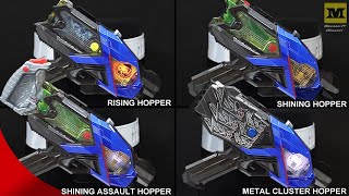 DX SHOTRISER with ARUTO Hopper Progrise Keys Kamen Rider Zero One [upl. by Vastah]