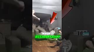 Dog Accidentally Shatters Glass Table 🐕‍🦺😱 shorts doglovers doglove animals dog [upl. by Enaenaj]