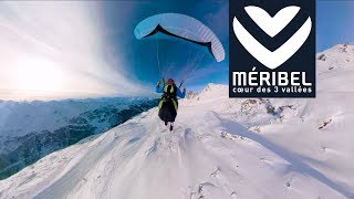 Méribel  GoPro ski et parapente [upl. by Pike37]