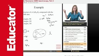 NMR Spectroscopy Examples  Organic Chemistry [upl. by Krasnoff233]