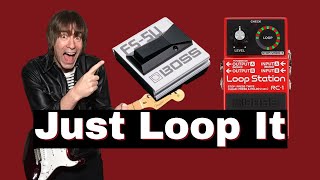 Boss RC1 Loop Station demo  Vocal and improvised percussion [upl. by Strain]