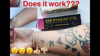 Dermacol Tattoo Cover Up Does It Work [upl. by Myrle406]