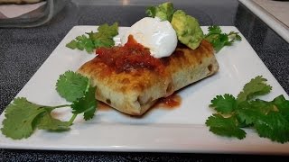 Beautiful Beef Chimichangas [upl. by Latrena]