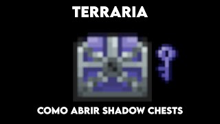 TERRARIA  Como abrir os baús do inferno [upl. by Hamel]