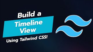 Build a Stunning Timeline View Component with Tailwind CSS ⏳✨ [upl. by Anikahs462]