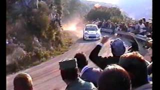 WRC Catalunya Atropello Guardia civil [upl. by Durrell]