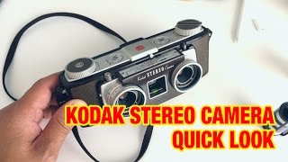 Kodak Stereo Camera Quick Look [upl. by Nevetse]