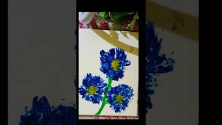 Satisfying Flower painting shorts [upl. by Combes]