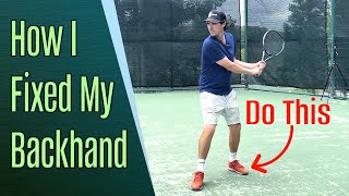 How I Transformed My TwoHanded Backhand [upl. by Romanas]