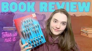 Book Review I Have Some Questions For You 🤨🤨 Worst book Ive read this year [upl. by Derdlim]