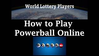 How to Play Powerball Online from Anywhere [upl. by Armanda]