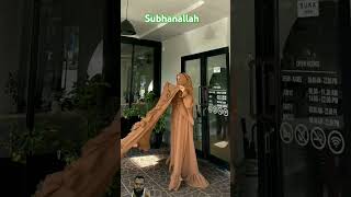 hijab dress hijbigirl fashion niqab ootd hijabswag hijb outfit bridesmaids [upl. by Bocoj]