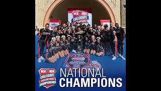 Cheer Team Navarro Wins 2022 National Collegiate Cheer and Dance Championships [upl. by Cully]