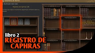 Black Desert REGISTROS DE CAPHRAS  LIBRO 2 [upl. by Nika317]