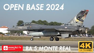 Base Aberta BA5 • Monte Real • 30 Years F16 in Portugal • Air Force Base Open Day 2024 • Part 2 [upl. by Akiehsat970]