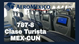 AeroMéxico Boeing 737 Max9 Clase Turista Review [upl. by Aima207]