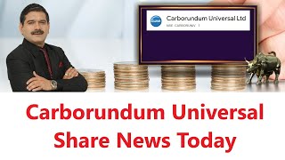 Carborundum Share News Today Carborundum Share Latest News Today  17th September 2024 [upl. by Raffo]