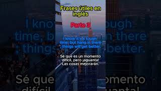 Las frases más comunes y usadas en inglés para sonar como nativo Parte 3 ingles english [upl. by Sinnel578]