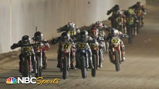 American Flat Track Indy Mile II  EXTENDED HIGHLIGHTS  83120 Motorsports on NBC [upl. by Ninette271]