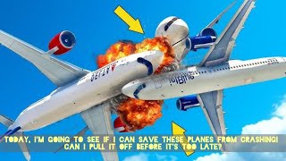 Can You Save THESE PLANES from CRASHING  Plane Crash Games  Plane Games planecrashes planegame [upl. by Demaggio]