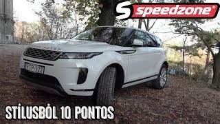 Speedzone teszt Range Rover Evoque P300 Stílusból 10 pontos [upl. by Akyre]