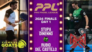 STUPA amp DINENNO VS RUBIO amp DEL CASTILLO  Padel Pro League 2024 Finals  New York City  Highlights [upl. by Freedman774]