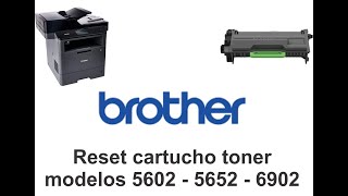 reset cartucho multifuncionais Brother 5602  5652  6902 [upl. by Anelrihs]