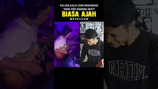 METALICAN  BIASA AJA REACTION bamspito [upl. by Oznol]