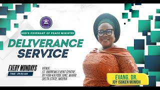 MONDAY DELIVERANCE SERVICE II WITH EVANG DR JOY ISOKEN MOMOH II 04112024 [upl. by Onirefez]